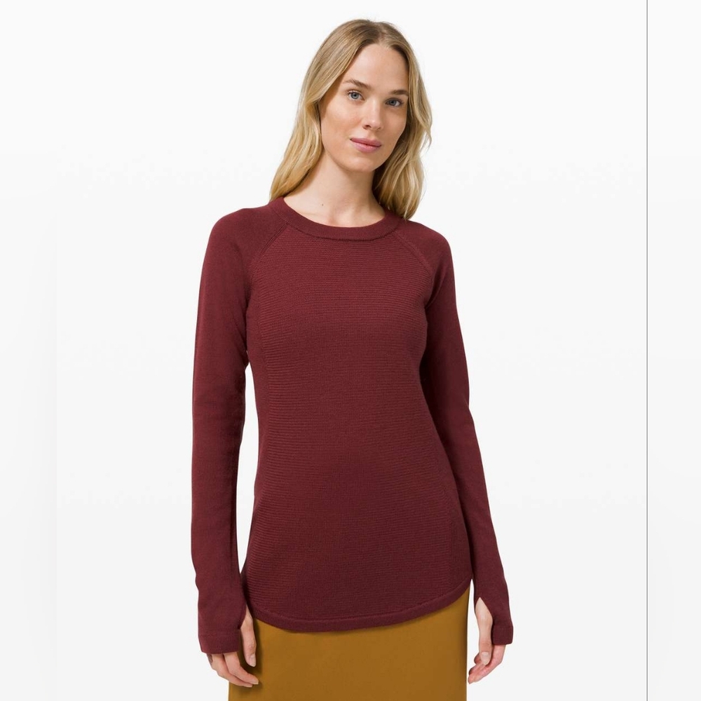 Lululemon Sit In Lotus Sweater in Savannah, size 4